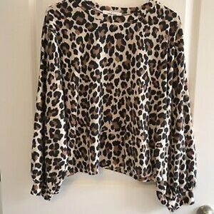 CJLA Leopard Blouse